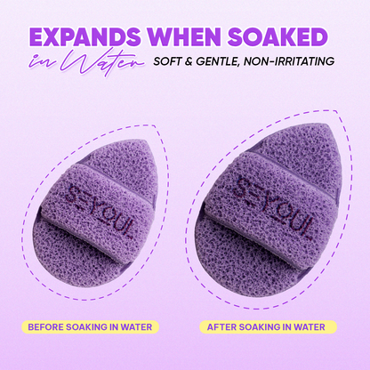 Facial Cleansing Sponge Set