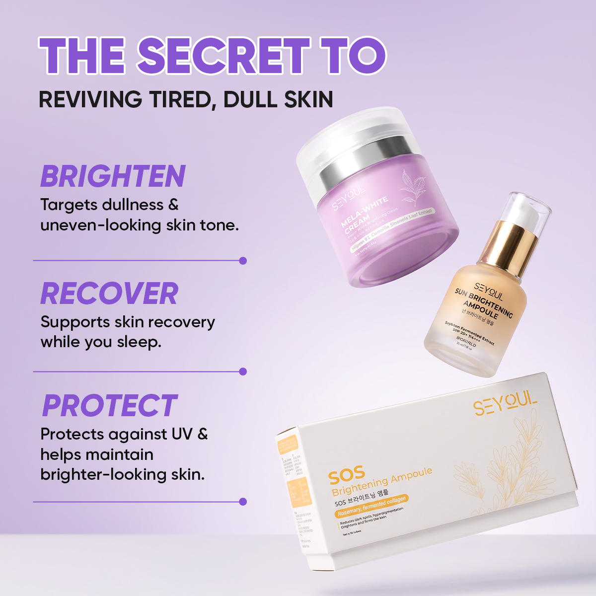 SOS Recovery Skin Combo
