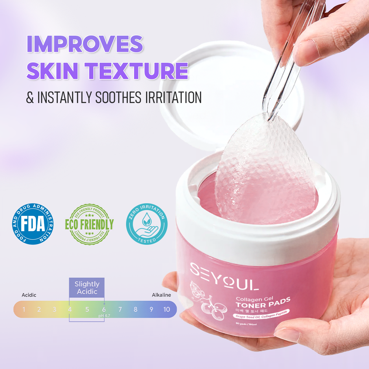 Collagen Gel - Toner Pads