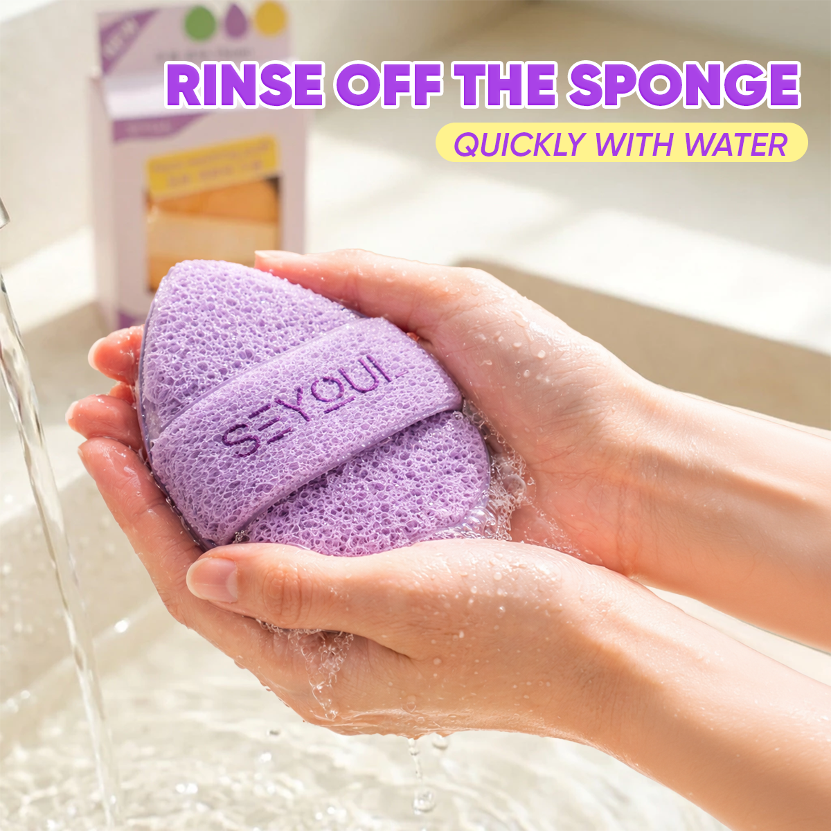 Facial Cleansing Sponge Set