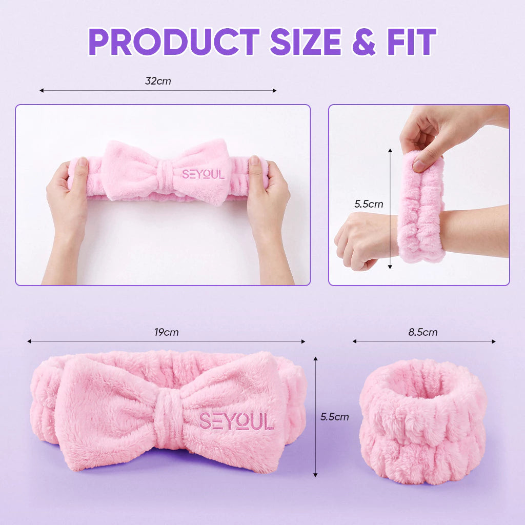 SEYOUL Skincare Headband Set (3PCS)